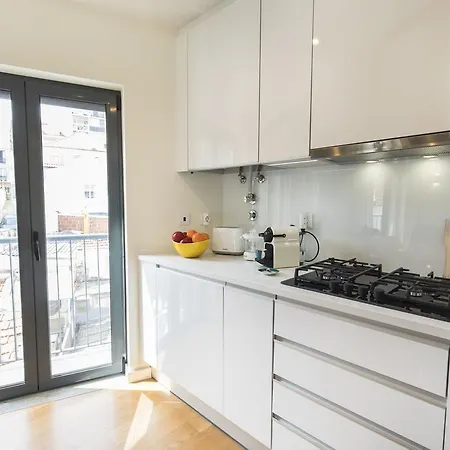 아파트 Graca Heartwarming Flat 리스본